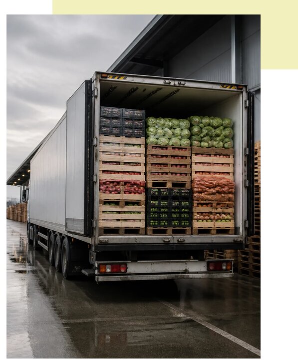 Перевозка плодоовощной продукции в Елабугу по цене от 5064 р. | Агросервис-Лбг